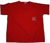 Nebraska Cornhuskers Red Scrub Top