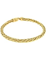 Genuine Volder Tirol TM Yellow Gold Bracelet. 14KT Yellow Solid Wheat 5.1 mm in Width and 8 inches in Length - 26 grams. 100% Satisfaction Guaranteed.