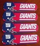 Ceiling Fan Designers 42SET-NFL-NYG NFL York Giants Football 42 In. Ceiling Fan Blades Only