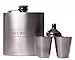 Hip Flask: by Good Whiskey With Stainless Steel Shot Glasses, No Spill Hip Flask Funnel and Gift Box