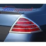 2003-2007 Honda Accord Chrome Tail Light Covers 2PC by CWZ