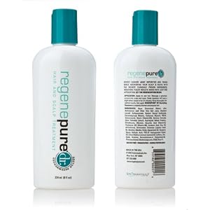 Regenepure DR Scalp Treatment anti Hair Loss and Dandruff Shampoo topical with Ketoconazole