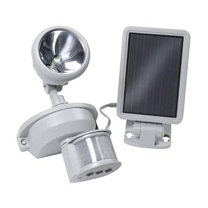 Maxsa Solar-Powered Motion-Activated Security Light, Super Bright LED