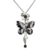NECK NECK BTRFLY AND PEARL CHARM
