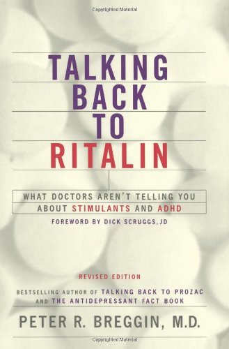 Talking Back To Ritalin Book Image