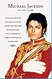 Michael Jackson ~ Red Jacket ~Michael Jackson Poster~ Approx 24" X 36"