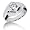 Men s Platinum Diamond Ring 1 Round Stone 2.50 ctw 120PLAT-MDR1140 - Size 7