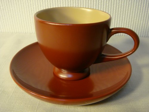 【会津塗】木製 コーヒーカップ　朱