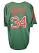 David Ortiz Boston Red Sox Green & Red Majestic Jersey