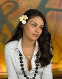MILA KUNIS 24X36 POSTER PRINT CLEAVAGE SHOT LOW CUT TOP