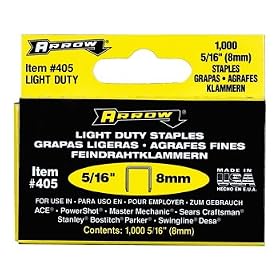 Arrow Fastener Company 405 Light Duty Staples 5 16 (5 Pack) by Arrow