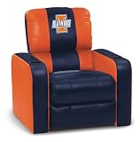 DreamSeat Illinois NCAA Leather Recliner