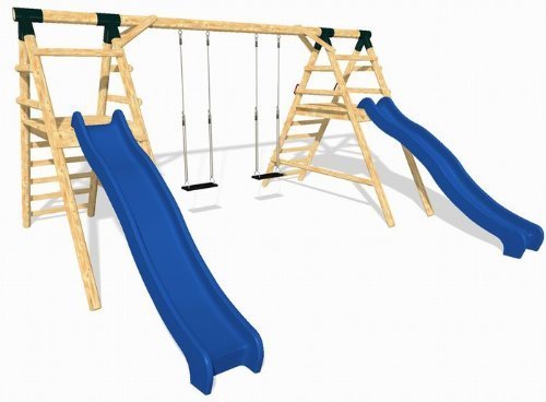 Imagen principal de LoggyLand 9130 - Juego de columpio doble