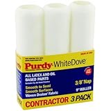 Purdy 863000 Dove Cover (3 Pack), 9" x 3/8", White