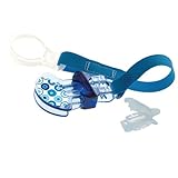 MAMおしゃぶりホルダー&乳首ガード（ピンクぞう柄）　soother saver & teat cover