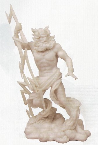Zeus Statue - King of the Gods - Greek Mythology - Sale !!