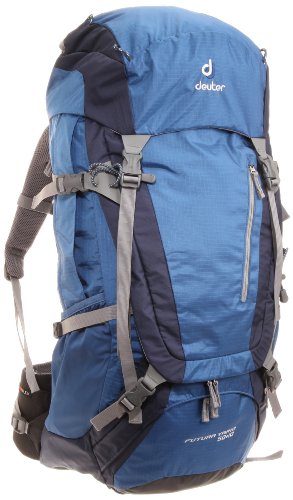 Deuter Trekkingrucksack Futura Vario 50 + 10, steel-navy, 76 x 36 x 28, 34301 Preisvergleich