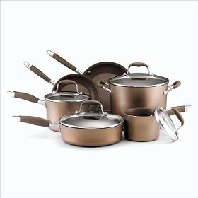 Anolon Advanced Bronze 10-Piece Cookware Set by Anolon