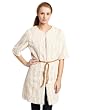 ABS by Allen Schwartz Women's Faux Fur Rabbit Jacket