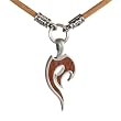 LION MANE --The Hunter The Game-- Pendant With Brown Leather Necklace BICO AUSTRALIA