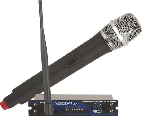 Brand New Vocopro Uhf-18-n Single Channel UHF Wireless Microphone System