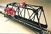 N Blinking Bridge w/Trestle Set (18)