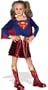 Super DC Heroes Supergirl Child's Costume Medium (Size 8-10) (for 5-7 Years)