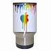 Logo Travel Mugs | Mini Coffee Mugs - Travel Coffee Drink Mug of Apple Nano Chromatic Logo (Rainbow)