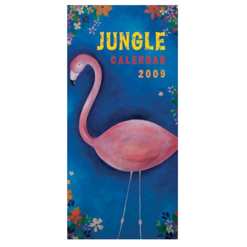 Calendar 2009 Jungle (Slim 350mm x 168mm / 13in x 6.5in)