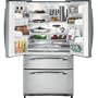 GE PGCS1PJXSS 20.7CF French-Door Refrigerator W/ Armoire Double Drawer