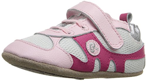 Robeez Girls' Kickin' Kali Sneaker, Pink, 12-18 Months M US Infant