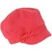 Kids 3-7 years Cotton Summer Newsboy Bow Hat Cap Hot Pink