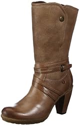 Josef Seibel Schuhfabrik GmbH Tosca 01 64111 VL72 897, Damen Fashion Stiefel, Grün (fango 897), EU 40