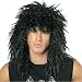 80's Rock Star Wig -Black