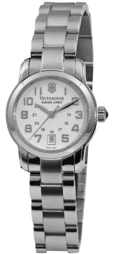 Victorinox Swiss Army Women's 241053 Vivante Silver Guilloche Dial Watch