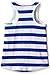 Gymboree Girls' Blue Green Color Block Stripe Tank