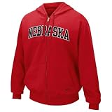 Nike Nebraska Cornhuskers Scarlet Classic Full Zip Fleece Hoody Sweatshirt
