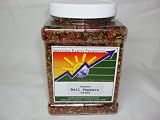 Mother Earth Dried Mixed Red and Green Bell Peppers (One Full Quart) for Camping, Emergency Supply, and Everday Uses
