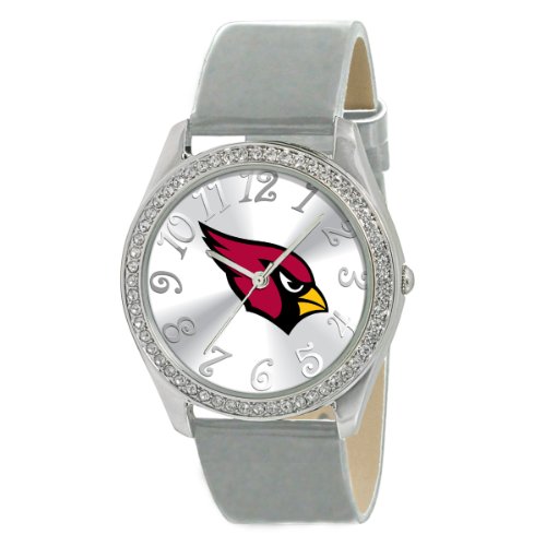 Game Time Women's NFL-GLI-ARI Glitz Classic Analog Arizona Cardinals Watch