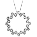 14K White Gold 1.20 Carat Diamond Square Broach