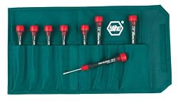 Wiha 26793 PicoFinish Torx Driver Set, T1-T8, 8 Piece