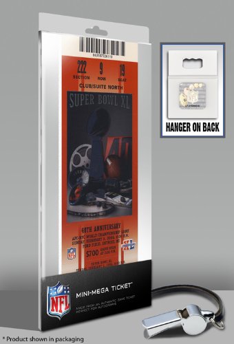 Super Bowl XL (40) Mini-Mega Ticket