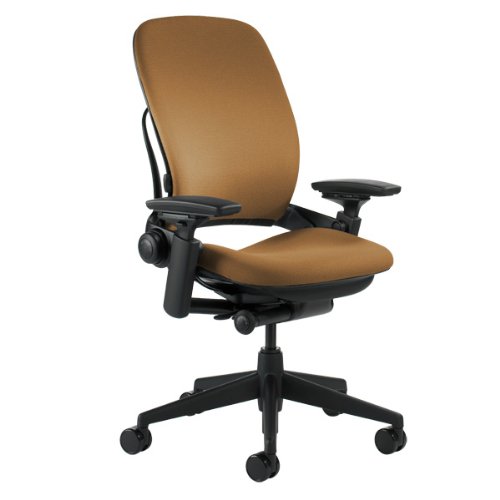 Steelcase Leap Fabric Chair, Camel