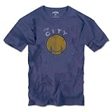 Golden State Warriors Blue '47 Brand 'The City' Vintage Primary Logo Scrum Tee
