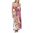 Juniors' Xhilaration® Print Maxi Dress - Purple/Red