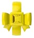Betsey Johnson Women's Pop Pop 70's Brights Collection Flip Crystal Bow Watch #BJ7025