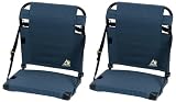 foldable hammocks:GCI Lightweight Foldable Carrying BleacherBack Stadium Seat (Royal Blue) - Set of 2