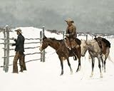 Fall Of The Cowboy Art Print Poster By Frederic Remington, 24  x 20 