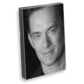 TOM HANKS - Canvas Print (LARGE A3 - Signed by the Artist) #js001
