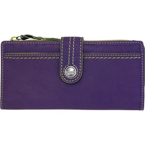 Fossil Weekender Checkbook Clutch
